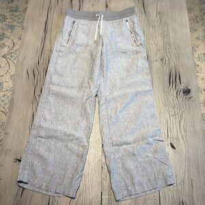 Athleta 100% linen pants